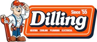 DILLING HEATING, COOLING, PLUMBING