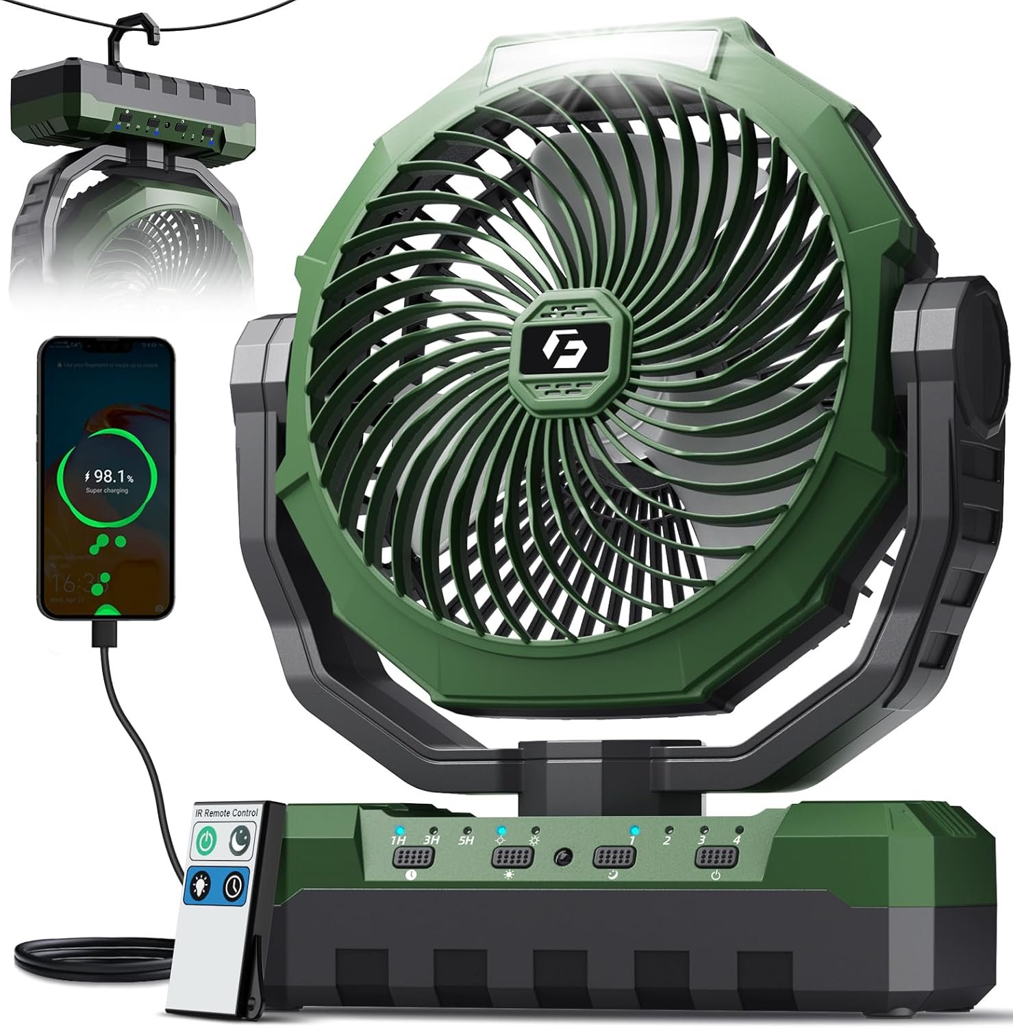3-in-1 Camping Fan