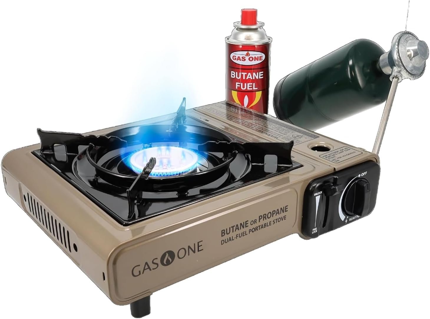 Dual Fuel Camping Stove