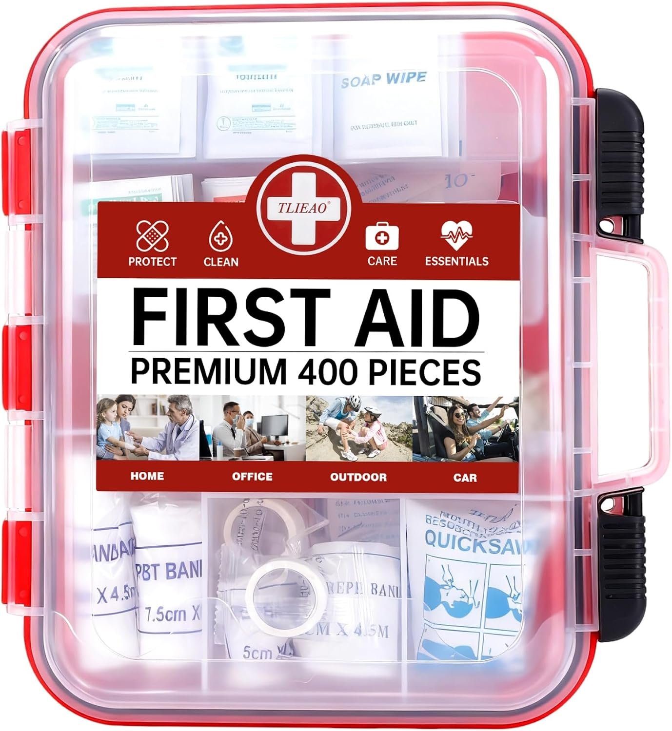 Premium Survival First Aid Kit